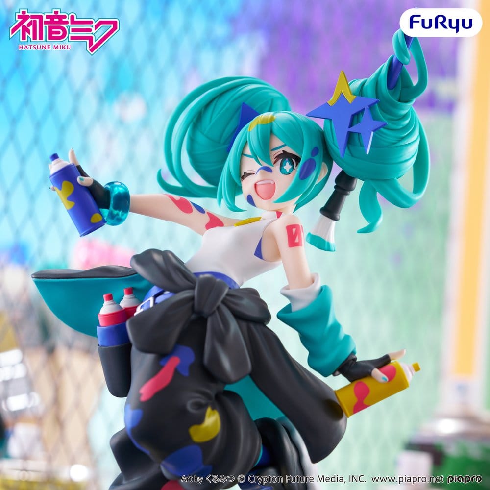 Hatsune Miku Muchute PVC Statue Paint Girl Another Color Ver. 23 cm Furyu