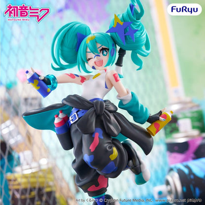 Hatsune Miku Muchute PVC Statue Paint Girl Another Color Ver. 23 cm Furyu