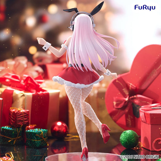 Super Sonico BiCute Bunnies PVC Figure Santa Ver. 30 cm
