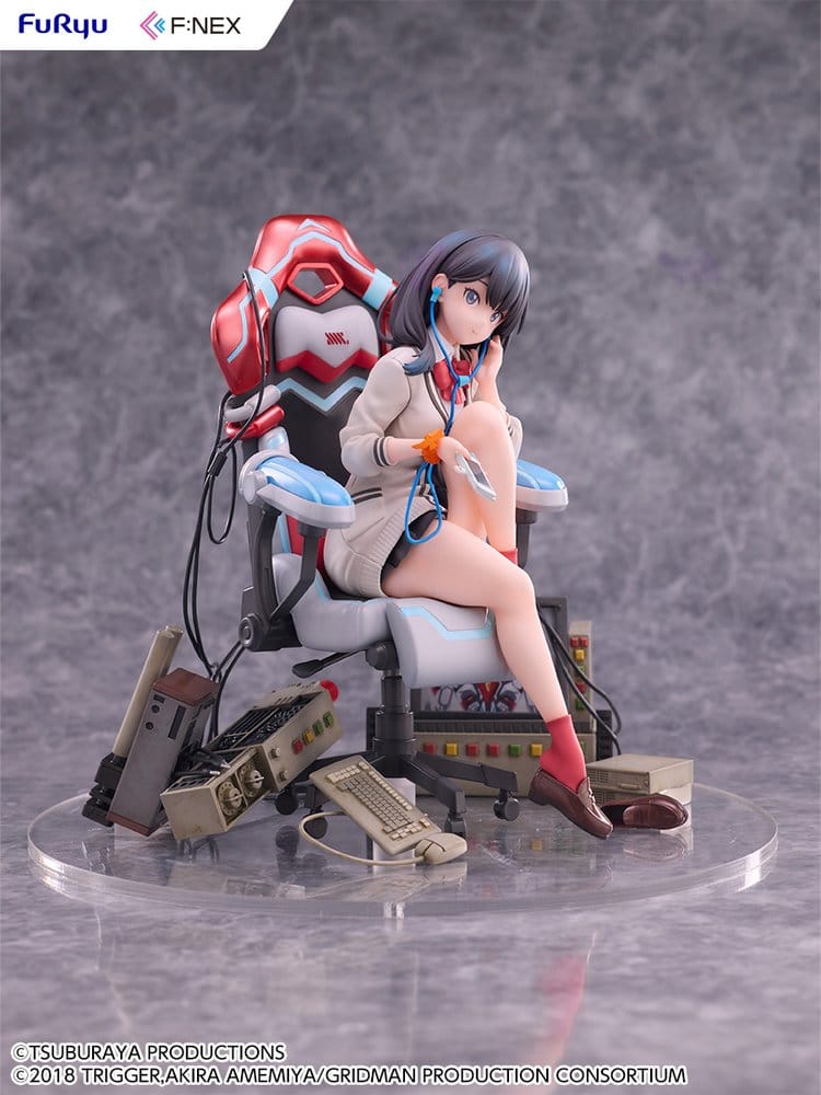 SSSS. Gridman Universe BiCute Bunnies PVC Statue Rikka Takarada Gaming Chair Ver. 19 cm Furyu
