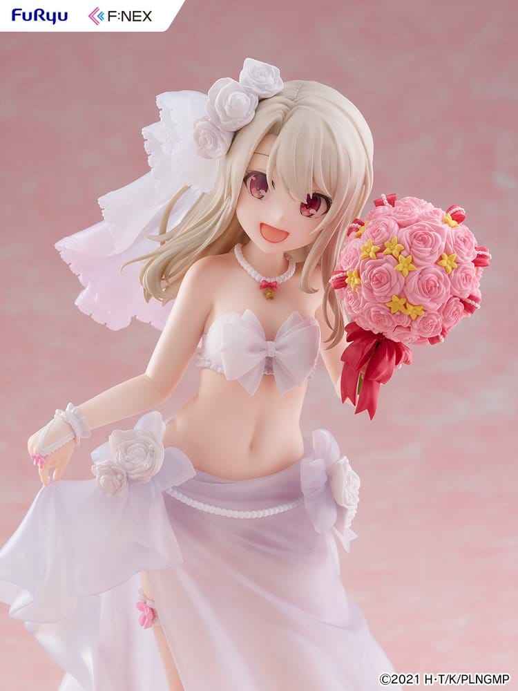 Fate/kaleid liner Prisma Illya: Licht - The Nameless Girl F:NEX PVC Figure 1/7 Illyasviel von Einzbern Wedding Swimsuit Ver. 21 cm