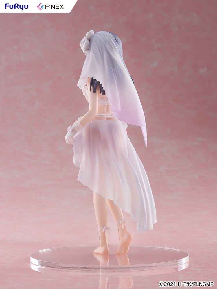 Fate/kaleid liner Prisma Illya: Licht - The Nameless Girl F:NEX PVC Figure 1/7 Miyu Edelfelt Wedding Swimsuit Ver. 21 cm