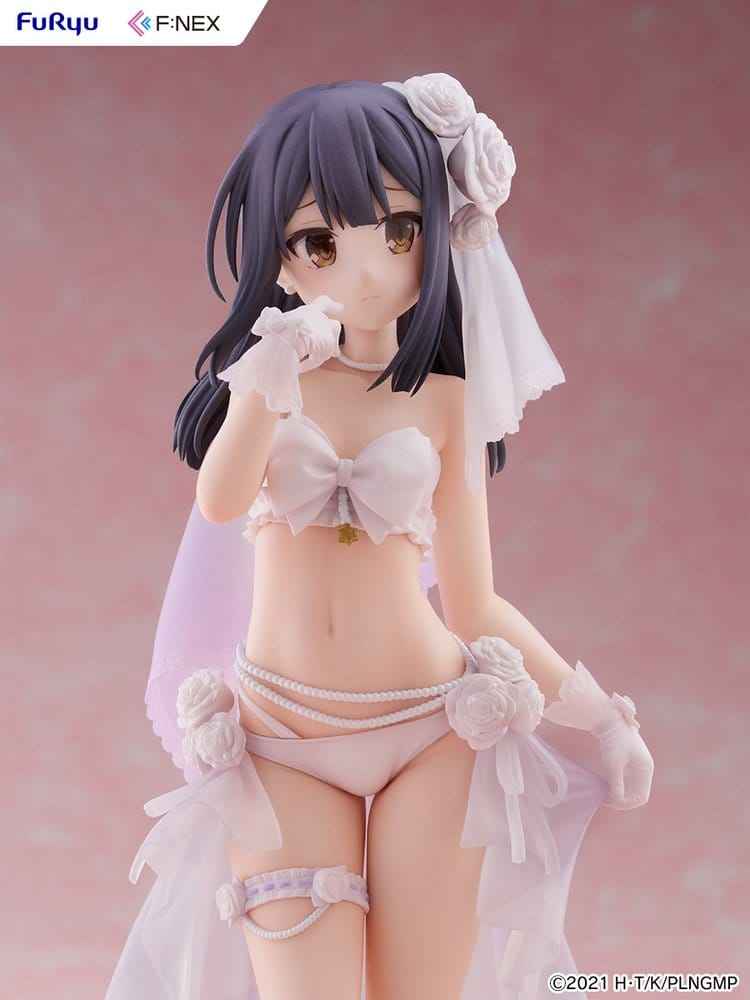 Fate/kaleid liner Prisma Illya: Licht - The Nameless Girl F:NEX PVC Figure 1/7 Miyu Edelfelt Wedding Swimsuit Ver. 21 cm