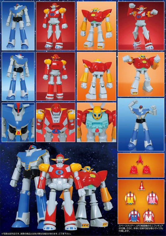 UFO Warrior Daiapolon Neo Dynamite Action Action Figure Daiapolon Anime Color Ver. 20 cm