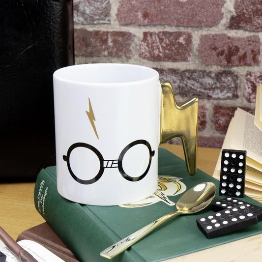Harry Potter Mug Glasses Lightning Handle 460 ml
