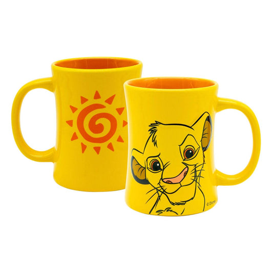 Disney The Lion King 3D Relief Mug Simba 360 ml Geda Labels