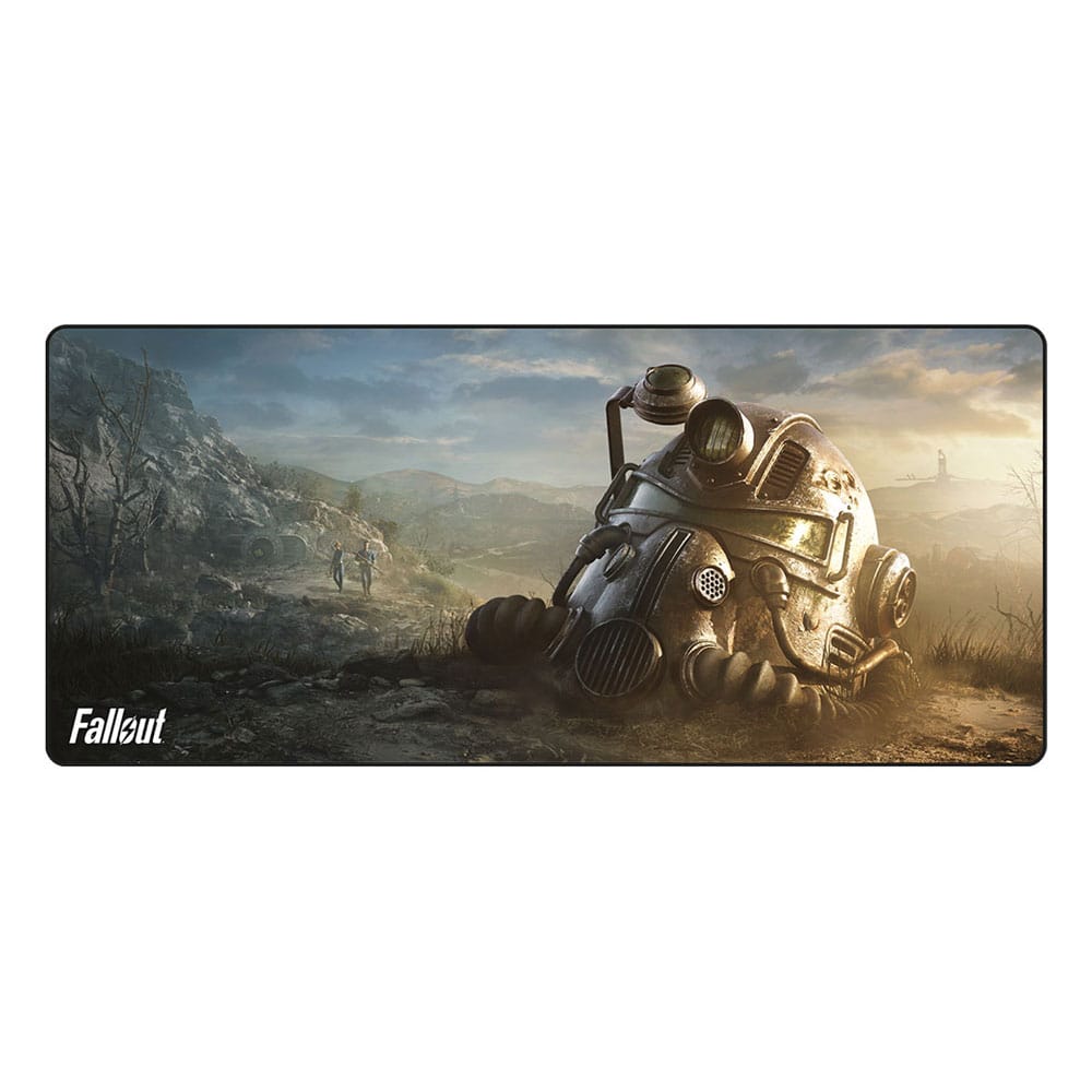 Fallout Oversize Mousepad Keyart Helmet Mouse pads