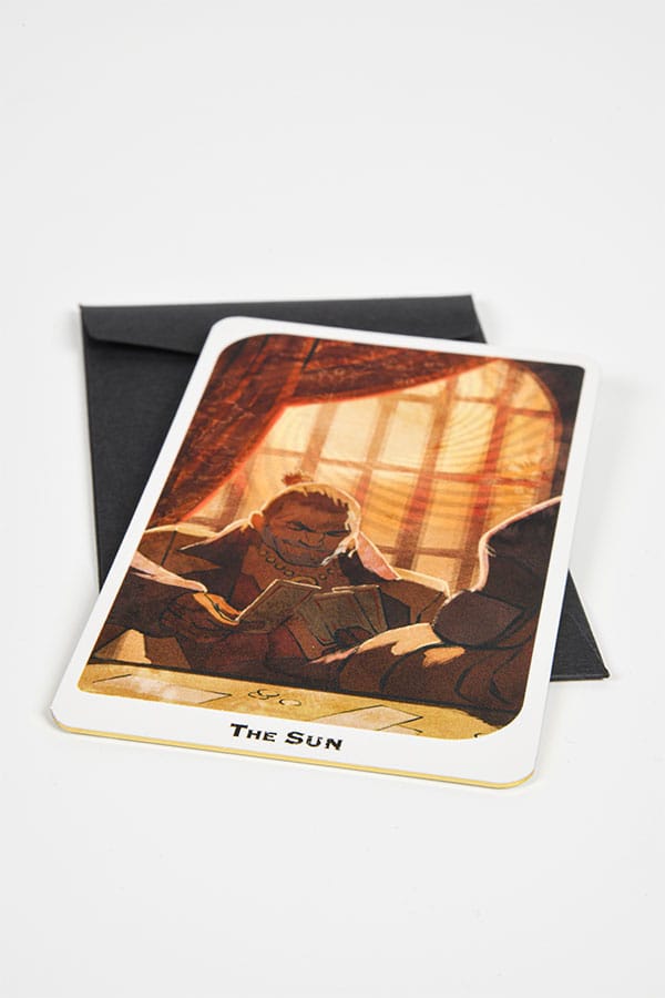 Dragon Age Statue Varric The Sun Tarot 14 cm DEVplus