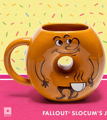 Fallout Ages Mug Slocumâ€™s Joe Dough Boy Cups & Mugs