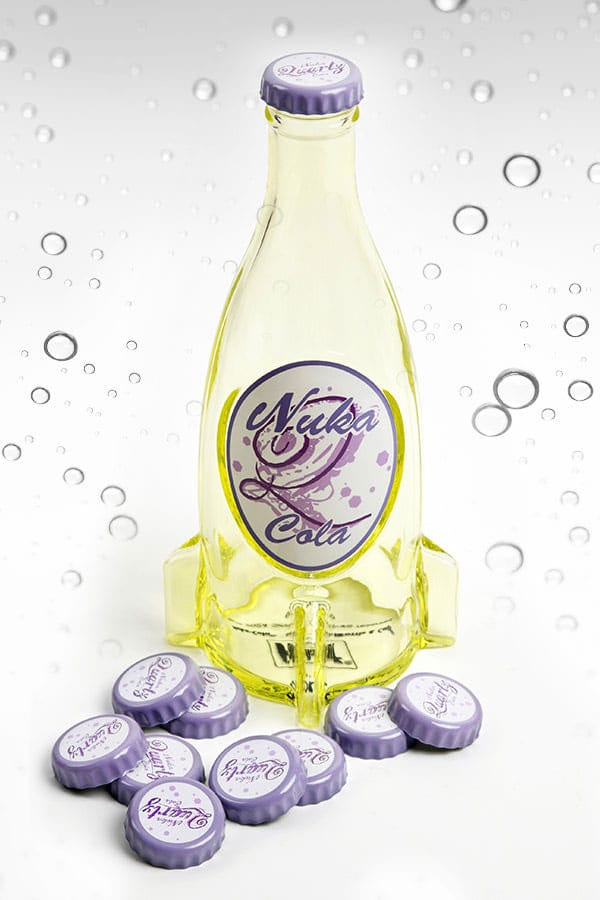 Fallout Botlle Series Glass Bottle & Cap Nuka Quartz DEVplus