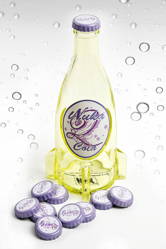 Fallout Botlle Series Glass Bottle & Cap Nuka Quartz Kitchen- and Tableware