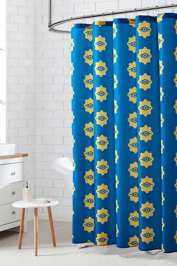 Fallout Shower Curtain Vault Tec Decoration