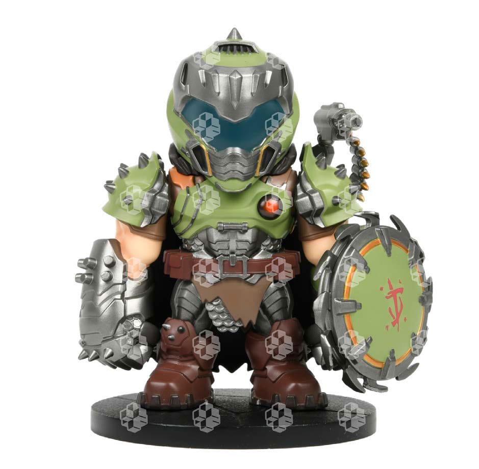Doom The Dark Ages PVC Figure Doom Slayer 9 cm Mini-figures