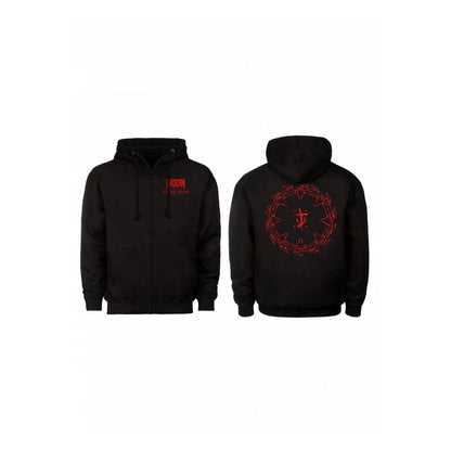 Doom The Dark Ages Hooded Sweater Analog Shield Sweaters