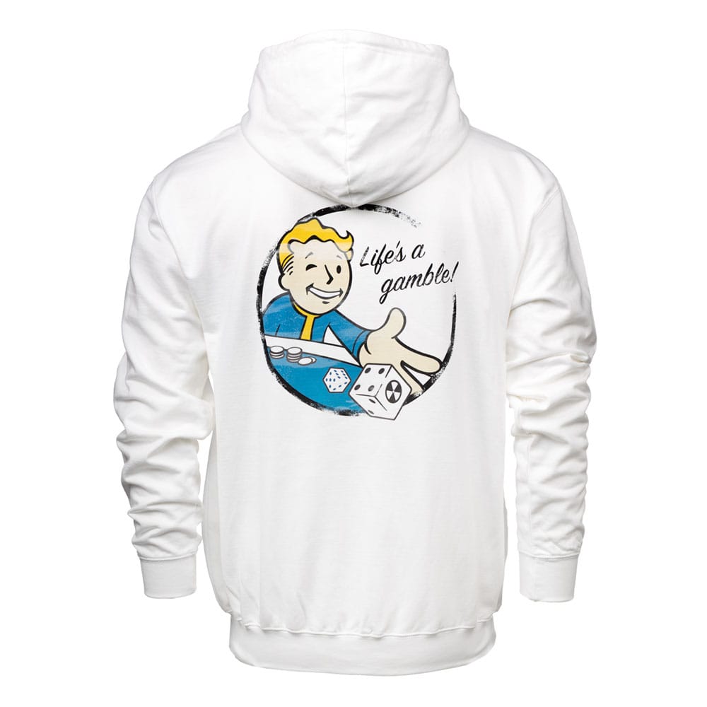Fallout Zipper Hoodie Gamble Size S T-shirts
