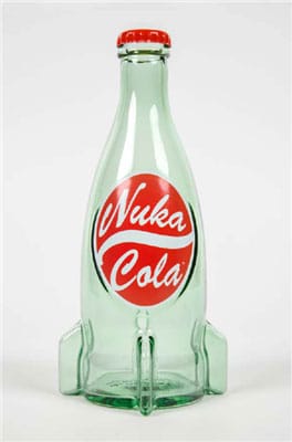 Fallout Bottle Series Replica Glass Bottle Nuka Cola Clear DEVplus