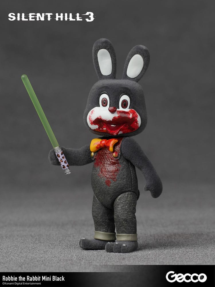 Silent Hill 3 Mini Action Figure Robbie the Rabbit Mini Black Version 10 cm Action figures