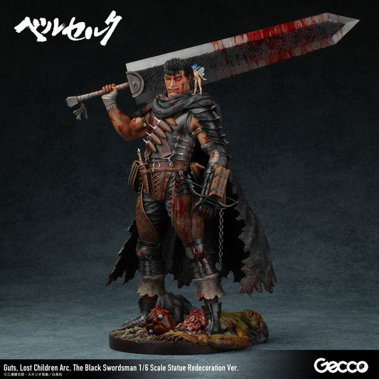 Berserk Statue 1/6 Guts Lost Children Arc The Black Swordsman Redecoration Ver. 38 cm Statues