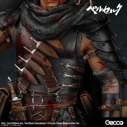 Berserk Statue 1/6 Guts Lost Children Arc The Black Swordsman Redecoration Ver. 38 cm