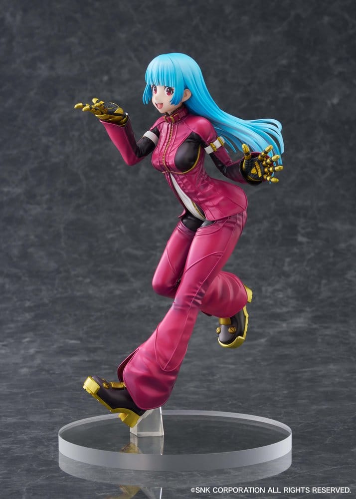 The King of Fighters XV PVC Statue 1/7 Kula Diamond AmiAmi Limited Edition 24 cm Golden Head