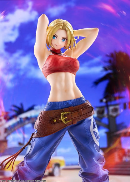 Fighting Girls Collection The King of Fighters XV PVC Figure 1/7 Blue Mary 26 cm