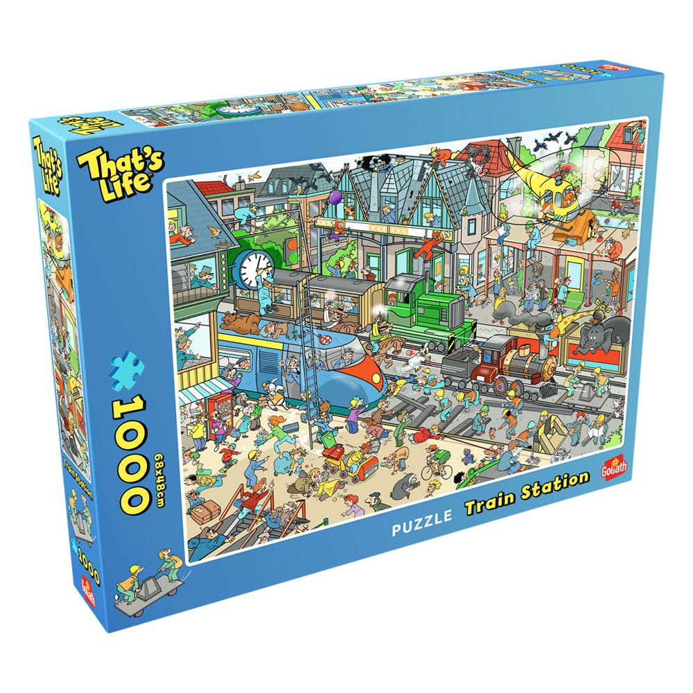 ThatÂ´s Life Bix Box Puzzle Train Station (1000 pieces)