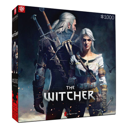 The Witcher Gaming Puzzle Geralt & Ciri (1000 pieces) Good Loot