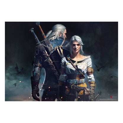 The Witcher Gaming Puzzle Geralt & Ciri (1000 pieces) Good Loot
