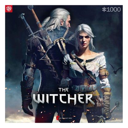 The Witcher Gaming Puzzle Geralt & Ciri (1000 pieces) Good Loot