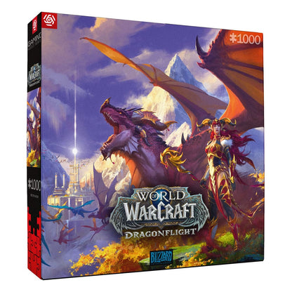 World of Warcraft Gaming Puzzle Dragonflight Alexstrasza (1000 pieces) Good Loot
