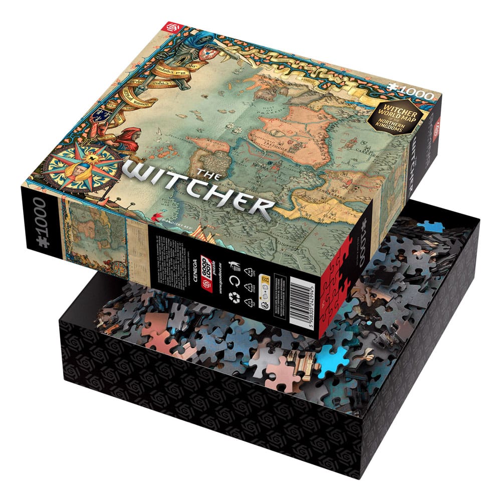 The Witcher 3 Gaming Puzzle The Northern Kingdoms (1000 pieces) Good Loot