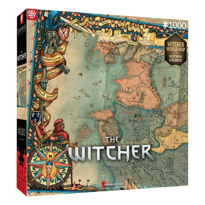 The Witcher 3 Gaming Puzzle The Northern Kingdoms (1000 pieces) Good Loot