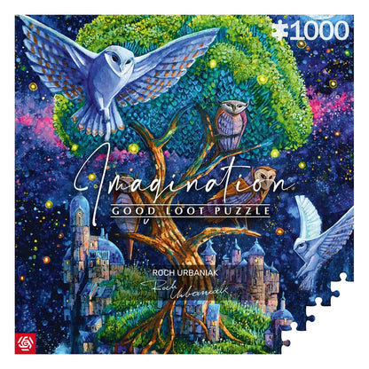 Roch Urbaniak Imagination Puzzle Owl Island / Wyspa SÃ³w (1000 pieces)