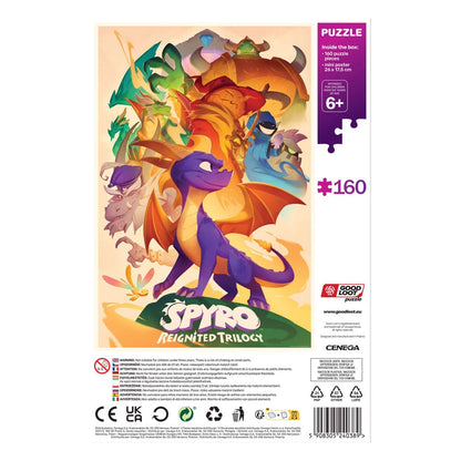 Spyro Reignited Trilogy Kids Puzzle Heroes (160 pieces) Good Loot