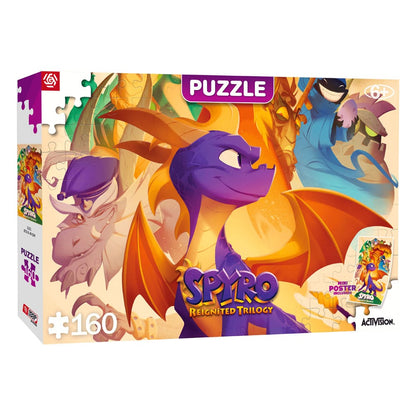 Spyro Reignited Trilogy Kids Puzzle Heroes (160 pieces) Good Loot