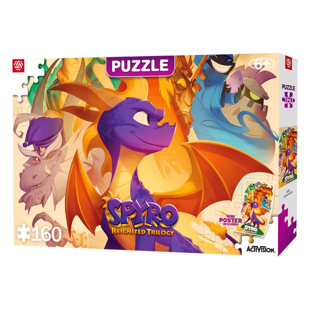 Spyro Reignited Trilogy Kids Puzzle Heroes (160 pieces) Good Loot