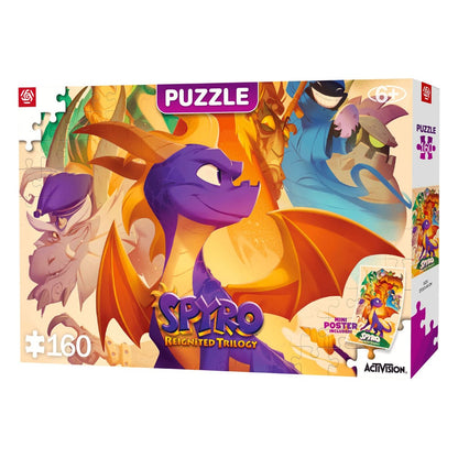 Spyro Reignited Trilogy Kids Puzzle Heroes (160 pieces) Good Loot
