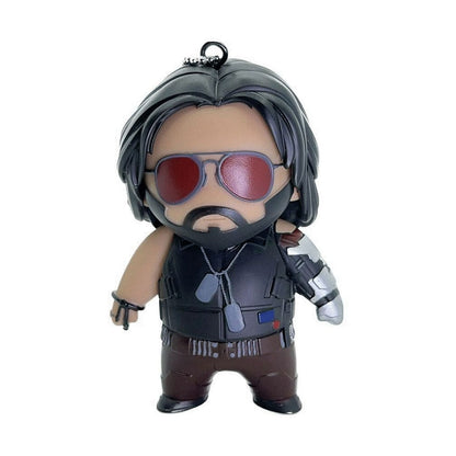 Cyberpunk 2077 Hanging Figurine Johnny Silverhand 10 cm Good Loot