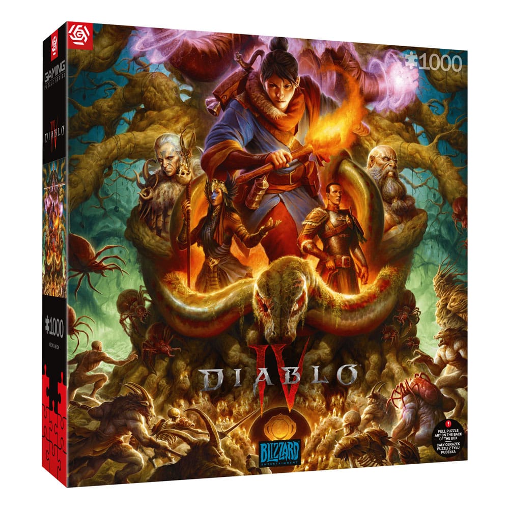 Diablo IV Gaming Puzzle Horadrim (1000 pieces) Puzzles