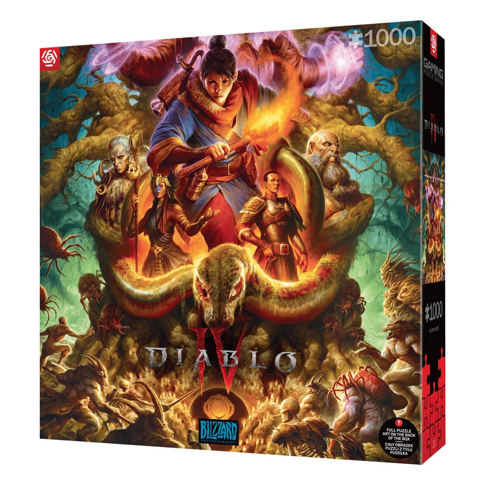 Diablo IV Gaming Puzzle Horadrim (1000 pieces) Puzzles