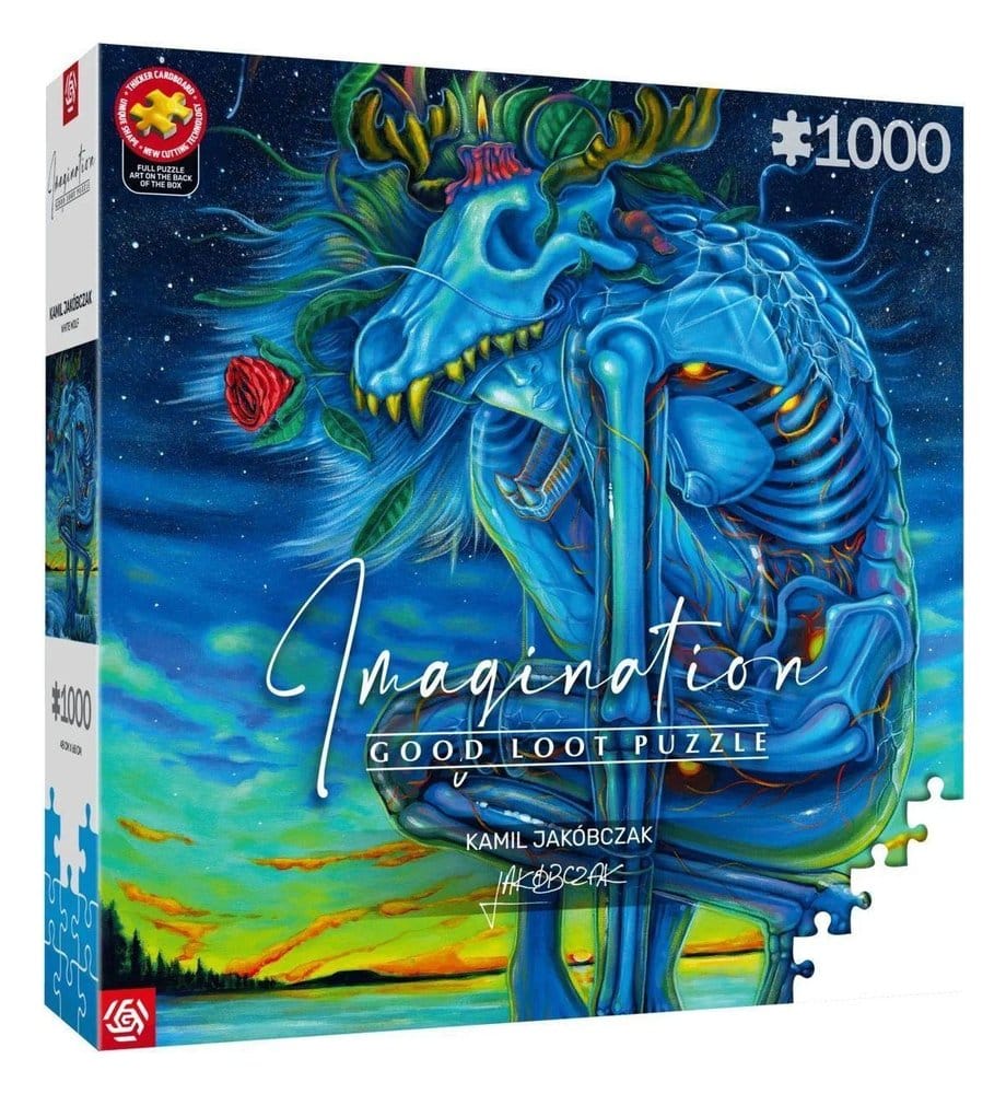 Imagination Series Puzzle Kamil Jakóbczak Bialy Wilk (1000 pieces) Good Loot