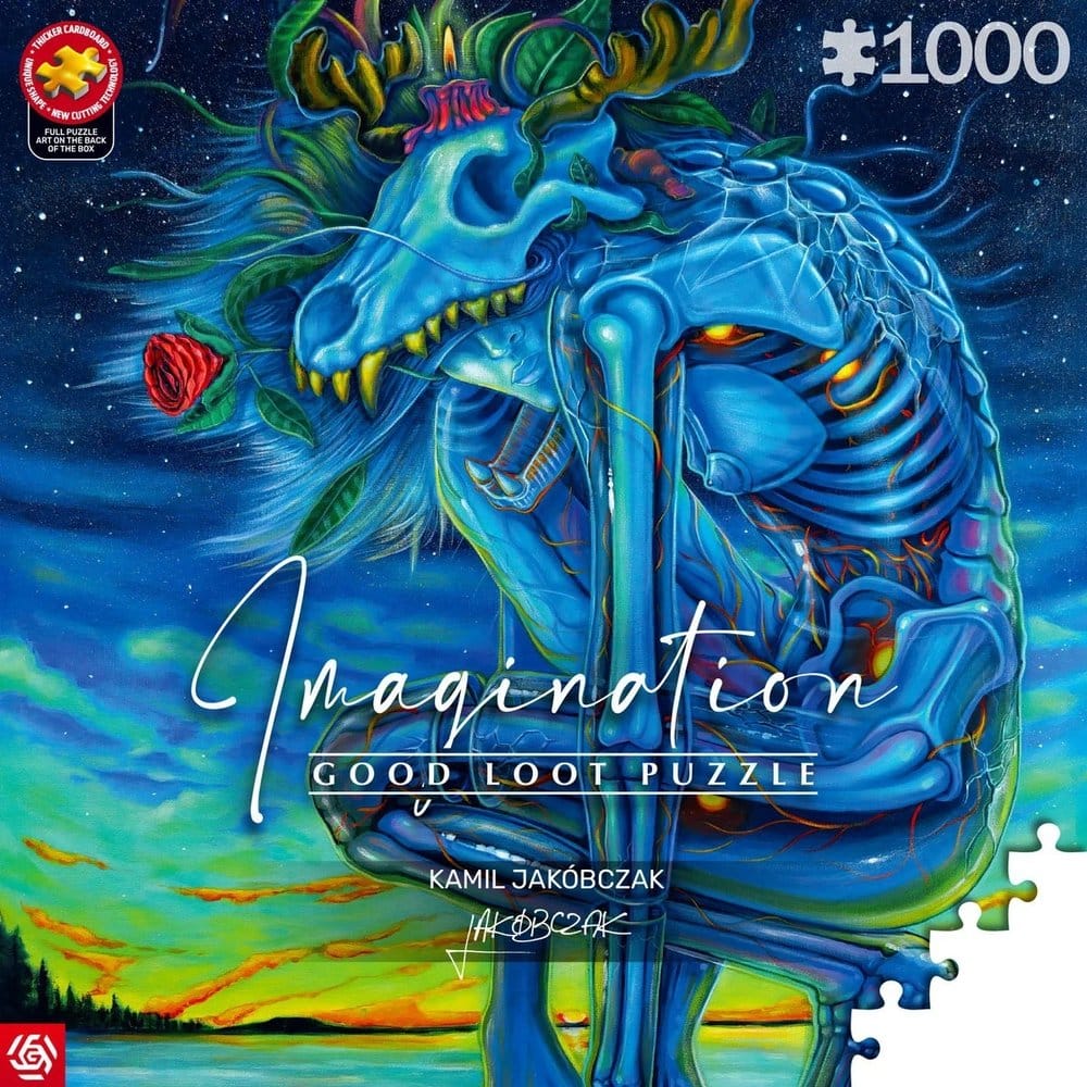 Imagination Series Puzzle Kamil Jakóbczak Bialy Wilk (1000 pieces) Good Loot