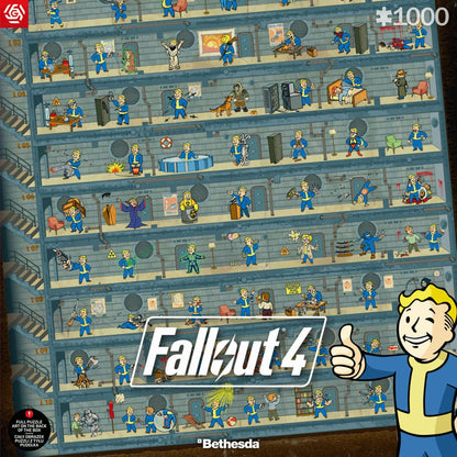Fallout 4 Puzzle Perk Poster (1000 pieces) Good Loot