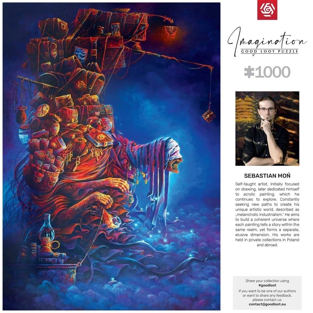 Imagination Series Puzzle Sebastian Mon Ciezar doswiadczen (1000 pieces) Good Loot