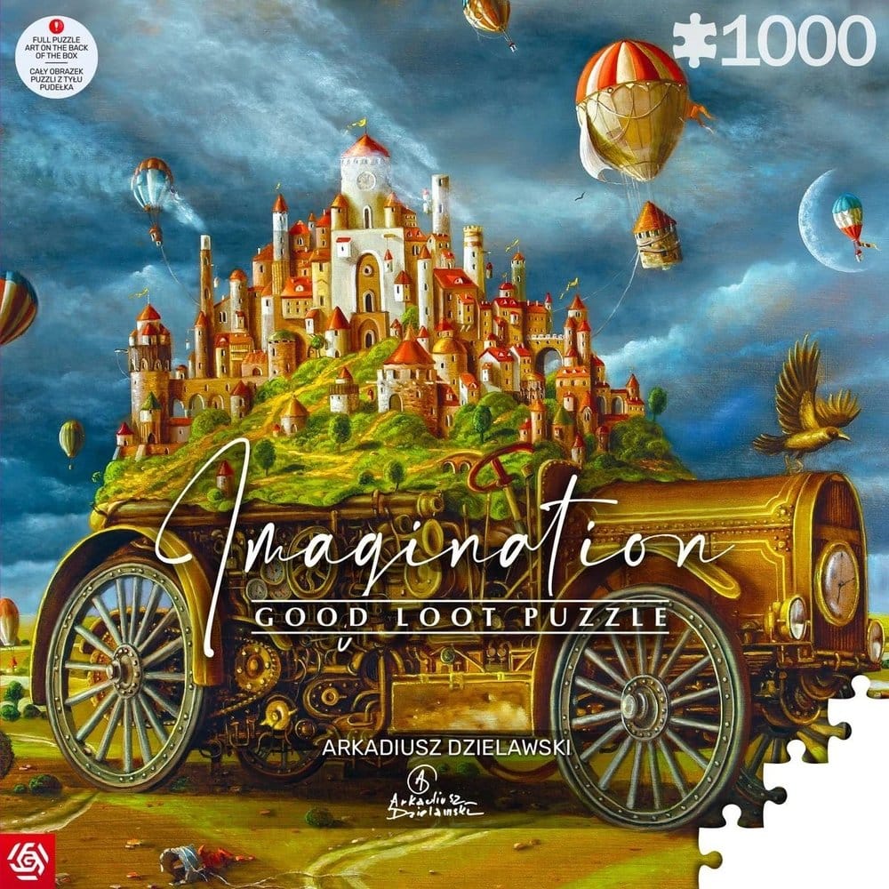 Imagination Series Puzzle Arkadiusz Dzielawski Wielka przeprowadzka (1000 pieces) Good Loot