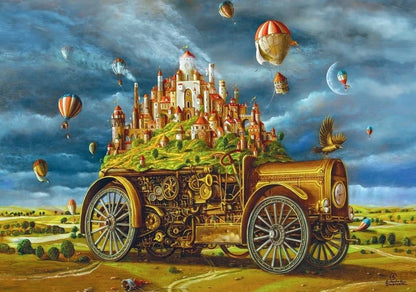 Imagination Series Puzzle Arkadiusz Dzielawski Wielka przeprowadzka (1000 pieces) Good Loot
