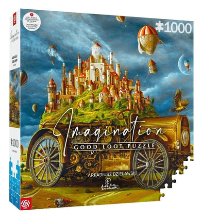 Imagination Series Puzzle Arkadiusz Dzielawski Wielka przeprowadzka (1000 pieces) Good Loot