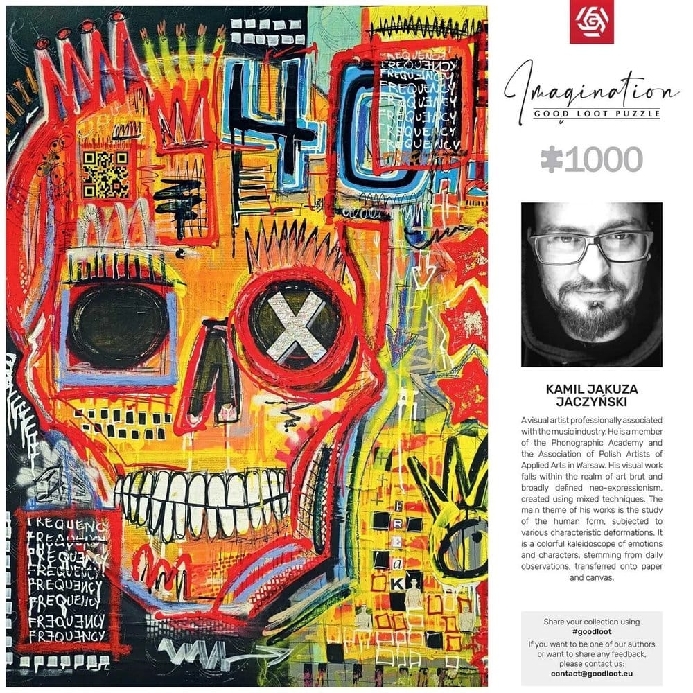 Imagination Series Puzzle Kamil Jakuza Jaczynski 40 HZ (1000 pieces) Good Loot