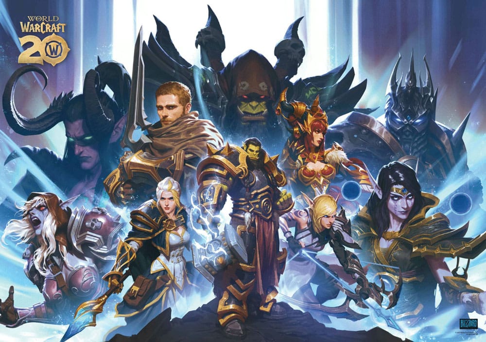 World of Warcraft Puzzle 20th Anniversary (1000 pieces) Puzzles