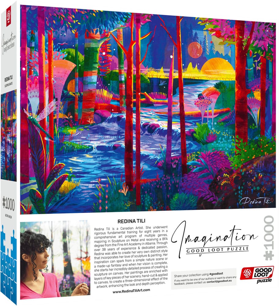 Redina Tili Puzzle Sleeping Giants (1000 pieces)